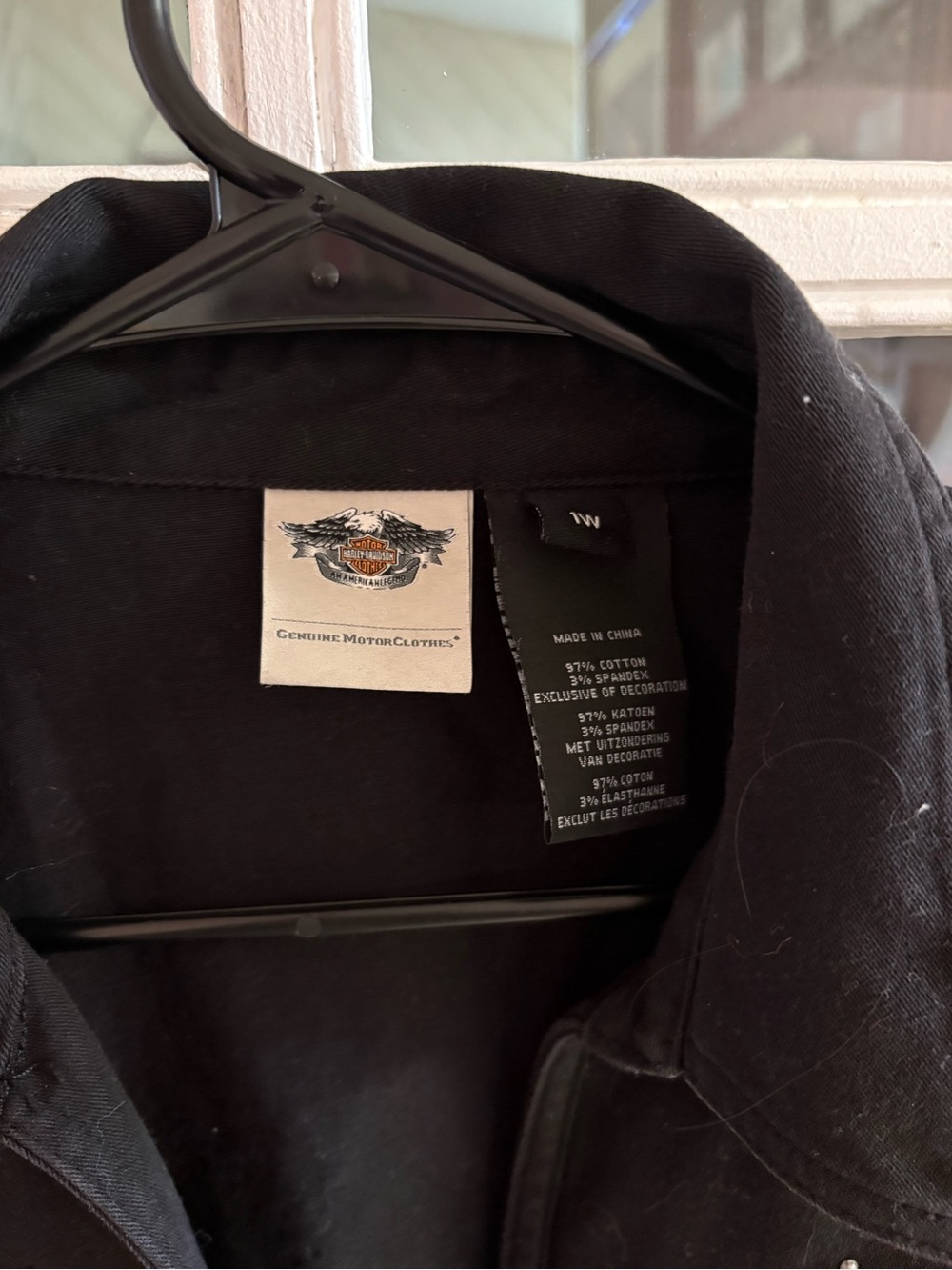 Harley-Davidson Black Studded Women's Vest - Picture 2 of 3